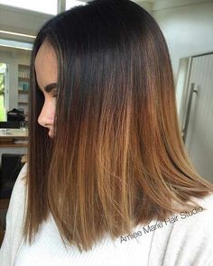 Caramel Ombre Hair, Balayage Hair Blonde Short, Brown Ombre Hair Color, Natural Ombre, Brown Ombre Hair, Ombre Hair Blonde, Balayage Hair Dark, Hairstyles For Medium Hair