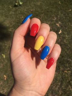 Nails Yellow, Nails Aesthetic, Almond Acrylic Nails, Nails 2020, Summer Nails Colors, Yellow Nails, Square Nails