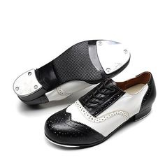 Category:Tap Dance Shoes; Upper Materials:PU Leather; Heel Type:Thick Heel; Gender:Women's,Men's; Style:Oxford; Outsole Materials:Rubber; Occasion:Practice,Professional,Training,Performance,Stage; Listing Date:02/17/2023; 2024 Trends:Clogging Shoes; Foot Length:null; Foot Width:null; Size chart date source:Provided by Supplier.; US Size:null; UK Size:14.5; EU Size:50 Scratch-resistant Round Toe Skate Shoes For Sports, Black Tap Shoes, Blue Wingtip Lace-up Shoes With Rubber Sole, Luxury Gentleman's Wingtip Lace-up Shoes, Masculine Semi-formal Monk Strap Wingtip Shoes, Tap Dancing Shoes, Luxury Oxford Lace-up Gentleman Shoes, Ballroom Dance Shoes, Tap Dance