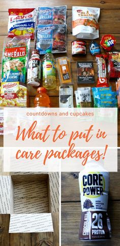 what to put in care packages and how to use them for the next trip or lunch