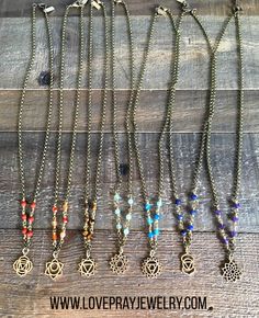 Chakra Jewelry Diy, Chakra Necklace Crystals, Skull Jewelry, Bohemian Necklace, Hippie Jewelry