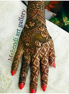 henna designs for hands and feet