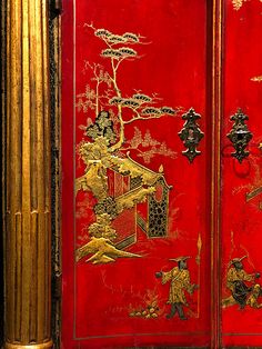 Decorative Cabinet, Painting Wooden Furniture, Asian Furniture, White Furniture Living Room, Chinese Decor, Chinoiserie Decorating, Asian Home Decor, Antique Show, Asian Decor