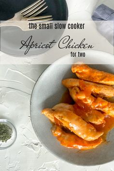 the small slow cooker apricot chicken for two