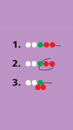 the numbers are arranged in different colors and sizes, including red, green, and white