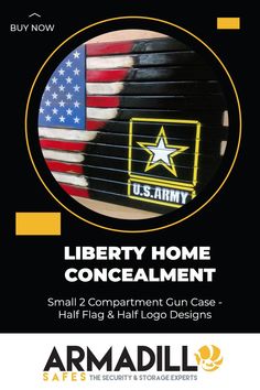 an advertisement for the u s army's liberty home concealment program, which is being