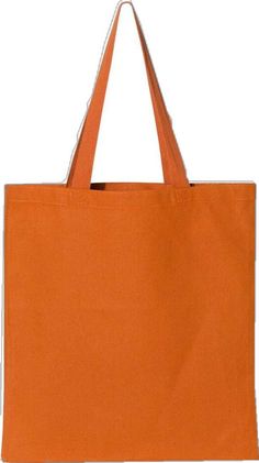 Casual Orange Cotton Canvas Bag, Orange Cotton Shopping Bag, Orange Texas, Orange, Tote Bag, Canvas, Color