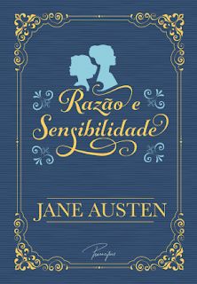 the cover of razage sempbilidade by jane austen, with an ornate frame