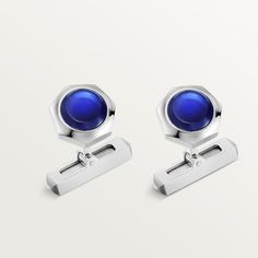 Cartier Cufflinks, Cartier Santos, Silver Cufflinks, Cartier, Silver 925, Sapphire Ring, Cufflinks, Mens Accessories, 925 Sterling Silver