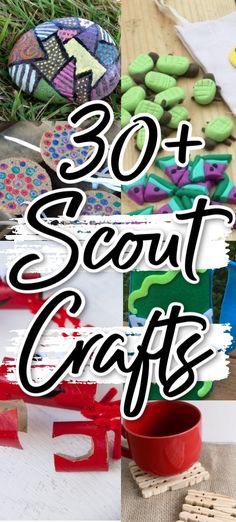 the words 30 + scott crafts are overlaid with images of decorated cookies and other items