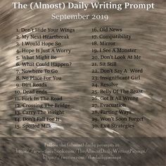 the almost daily writing project poster