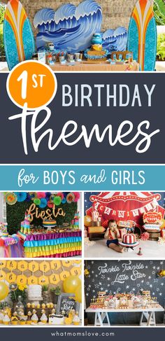 birthday themes for boys and girls