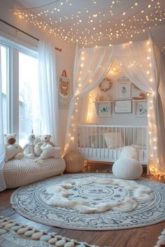 #homedecor, #interiordesign, #homedesign, #decor inspiration Starry Themed Nursery, Pastel Boho Nursery, Magical Nursery Theme, Whimsical Nursery Room Inspiration, Wonderland Nursery, Magical Nursery, Whimsical Decorations, Nursery Decor Ideas