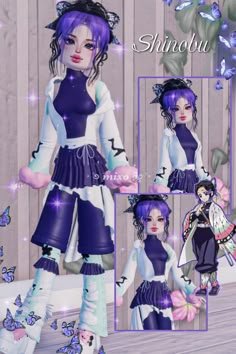 kocho shinobu #dresstoimpress #roblox #videogames #dti #dresstoimpressinspo #dtiinspo #demonslayer #kimetsunoyaiba #kny #anime #kochoshinobu #shinobu Shinobu Dress To Impress, Cute Poses To Draw, Di Like A Butterfly, All Kny Characters, Cute Outfits Dti, Demon Slayer Dress To Impress, Dti Outfits Anime, Shinobu Outfit, Outfit Ideas For Ocs