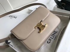 Triomphe Bag, Model Tas, Nude Bags, Rich Rich, Neutral Bag, Celine Triomphe, Dream Bags, School Children, Online Fashion Boutique