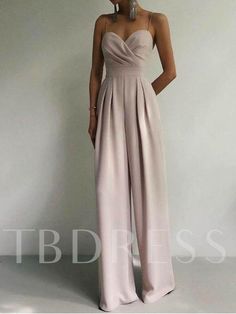 Jumpsuit Prom Dress, Elegante Jumpsuits, Jumpsuit Elegant, Ținut�ă Casual, Elegantes Outfit, 가을 패션, Jumpsuit Fashion, Formal Evening Dresses, Mode Inspiration