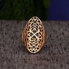 "Flower Of Life Ring, Brass Ring, Sacred Geometry Ring, Seed Of Life Ring, Nature Inspired Ring, Wedding Ring, Gift For Her, Boho Ring ♥ SIZE:- All Size Are Available, Choose From Variation. ♥ METAL:- Brass ♥ BRASS SPECIALTY ♥ Brass is known for its strength and durability. However, it is also very malleable, making it ideal for shaping into intricate jewelry designs. Brass does not rust and is resistant to corrosion. However, it does develop a patina, or greenish layer, over time. Enjoy Free Sh Filigree Ring For Wedding, Filigree Marriage Ring Jewelry, Marriage Filigree Ring Jewelry, Engraved Flower Open Ring For Wedding, Engraved Open Flower Ring For Wedding, Rose Gold Filigree Ring As Gift, Open Ring With Intricate Design For Wedding, Intricate Design Open Ring For Wedding, Open Heart Ring Engraved For Wedding