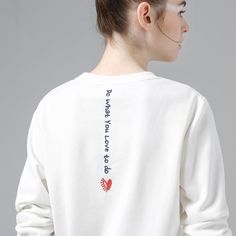 Sweatshirts Embroidery, Sweatshirts Hoodie Women, Balloon Print, Idee Cricut, Summer Sweatshirt, Diy Vetement, Shirt Design Inspiration, Pola Sulam, Letter Print Hoodie