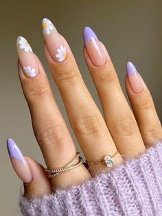 Short Press On Nails, Cute Spring Nails, Fake Nails With Glue, Ballerina Nails, Diy Nail Art, Manicures Designs, Stick On Nails, Nail Designs Spring, Nail Arts