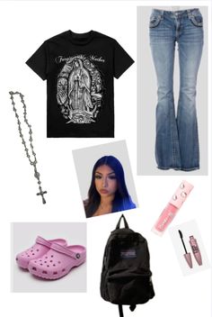 Latina Outfits Middle School, Latina Outfits School Ideas, Latina Fits For School, Latina Clothes Baddie, School Outfits For Latinas, Where To Get Latina Clothes