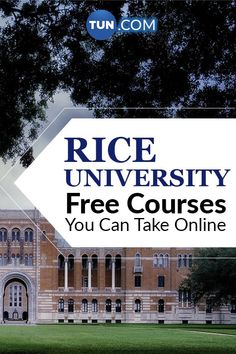 rice university free courses you can take online