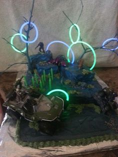 HALO CAKE … | Dawson's 11th Bday | Pinterest | Halo cake, Cake and ... Halo Birthday Cake, Video Games Birthday, 9th Birthday Parties, 10th Birthday Parties, Bday Cake