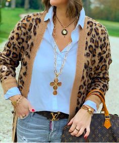 Print Jackets For Women, Cheetah Print Outfits, Leopard Print Outfits, Blazer Outfits For Women, Animal Print Outfits, Causal Outfits, Diva Fashion, Casual Fall Outfits, Fall Fashion Outfits