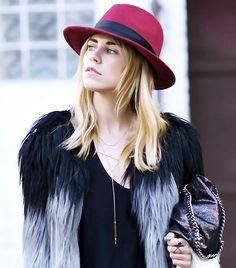 Courtney Trop - Always Judging Faux Fur Outfit, Faux Jacket, Trending Necklaces, Fashion Wallpaper, Fashion Trends Winter, Fashion Images, Faux Fur Coat, Who What Wear