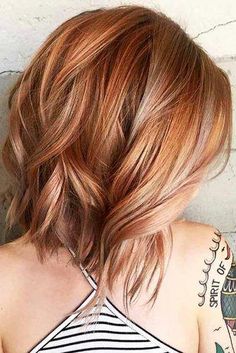 Red Hair With Blonde Highlights, Red Blonde Hair, Strawberry Blonde Hair Color, Bob Hairstyles For Thick, Trendy Hair Color, Brown Blonde Hair, Red Hair Color