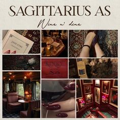 the cover of sagittarius as where's love?, with images of furniture and decor