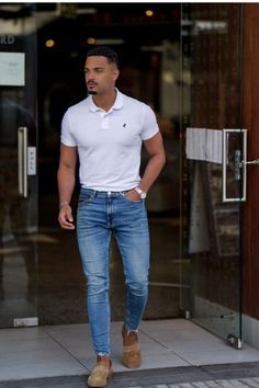 Best Casual Shirts, Black Men Fashion Casual, Mens Casual Dress Outfits, Mens Fashion Classy