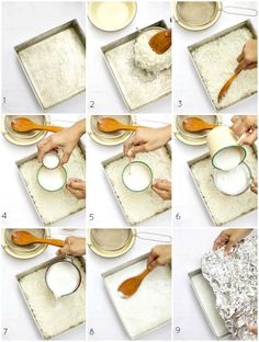 step by step instructions on how to make rice