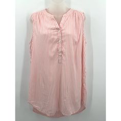 Beach Lunch Lounge Top Striped Small Beachy Boho Button Front New With Tags. Has Very Small Faint Stain On Front. Has Never Been Washed Or Worn. See Pictures. Approximate Measurements: Pit To Pit - 20" Length - 30" Summer Beach Blouse With Button Closure, Summer Vacation Blouse With Button Closure, Beach Striped Top With Buttons, Summer Vacation Tops With Buttons, Striped Button Top For Beach, Summer Tops With Buttons For Vacation, Pink Buttoned Beach Blouse, Striped Button Tops For Vacation, Pink Blouse With Buttons For The Beach