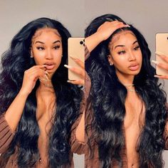 How To Wear A Wig, Long Human Hair Wigs, Cheap Human Hair, Curly Lace Front Wigs, Black Curly Hair, Body Wave Wig, Body Wave Hair, Front Lace Wigs Human Hair