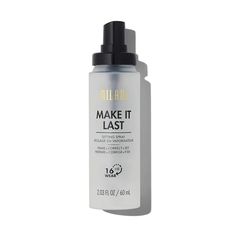 Milani Make It Last Setting Spray Prime Correct Set Best Drugstore Setting Spray, Drugstore Setting Spray, Best Makeup Setting Spray, Best Makeup Primer, Makeup Finishing Spray, Primer For Oily Skin, Milani Cosmetics, Makeup List, Makeup Spray