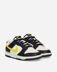 Nike Dunk Low "Optic Yellow" Color: Black/White/Yellow Size: 11.5 Brand new, with box. Style: FQ2431-001 Please message with any QUESTIONS or OFFERS! Fast shipping! Generally ships out next business day! This is a 100% authentic Nike product Nike Air Force Mid, Nike Stuff, Nike Shox Turbo, Nike Air Max 2, Yellow Style, Purple Sneakers, Sneaker Lovers, Red Nike, Nike Air Max 95