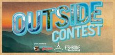 the outside contest is going on for this year's festival, and it will be an exciting event