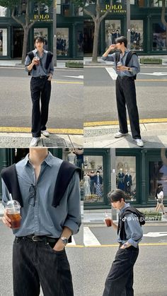 Korean Casual Outfits Men, Korean Male Fashion, Reference Clothes, Mens Wardrobe Essentials, Male Outfits, Campus Outfit, Boyfriend Outfit, Goku Wallpaper, Honeymoon Outfits