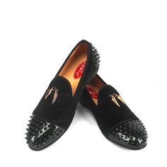 Elevate your style with these exquisite men's loafers. The microfiber upper adds durability and a touch of sophistication. The rubber outsole ensures comfort and traction, making them perfect for both casual occasions and parties. The rivet and tassel details add an extra flair to these slip-on loafers. Upgrade your fashion game and make a lasting impression with these stylish loafers. Black Slip-on Tassel Loafers With Plain Toe, Black Plain Toe Slip-on Tassel Loafers, Black Tassel Loafers With Rubber Sole, Black Slip-on Tassel Loafers With Rubber Sole, Black Moc Toe Tassel Loafers With Rubber Sole, Black Tassel Loafers With Rubber Sole And Moc Toe, Black Tassel Loafers With Moc Toe And Rubber Sole, Black Slip-on Tassel Loafers With Moc Toe, Black Suede Slip-on Tassel Loafers