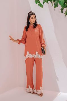 Chic Summer Sets With Set-in Sleeves, Chic Summer Sets With Floral Embroidery, Chic Summer Wedding Sets, Elegant Floral Embroidery Pant Set For Party, Elegant Palazzo Set With Floral Embroidery, Chic Silk Sets With Floral Embroidery, Elegant Fitted Palazzo Set With Set-in Sleeves, Elegant Silk Palazzo Set With Floral Embroidery, Elegant Floral Embroidered Sets For Summer