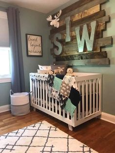 woodland crib bedding Navy Crib Bedding, Woodland Baby Bedding, Baby Boy Bedding Sets, Baby Toddler Bed, Woodland Crib Bedding, Crib Bedding Boy, Baby Room Themes, Boys Crib, Baby Boy Bedding