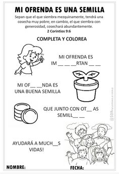 the spanish language worksheet for children to learn how to spell and use it