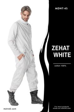 Sewn from breathable cotton and cut into non-restrictive fit for added range of motion, Zehat is the overall that does all the hard work for you. Men Jumpsuit, Jumpsuit Men