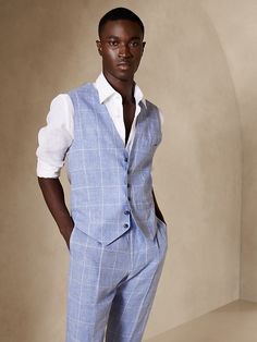 Raiff Italian Linen Suit Vest | Banana Republic Wedding Vest, Formal Wedding Guests, Bridal Party Outfit, Dress Code Wedding, Wedding Outfit Men, Cozy Winter Outfits, What To Wear To A Wedding, Guest Attire, Never Be The Same