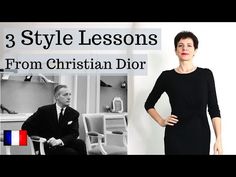 🇫🇷 3 STYLE LESSONS I LEARNED FROM CHRISTIAN DIOR - YouTube Parisian Dress, Expensive Outfits, French Chic Fashion, French Stuff, Dior Style, French Girl Style, French Fashion Designers, French Chic, French Women