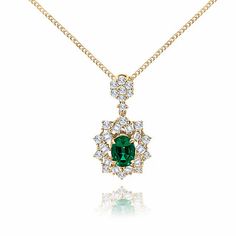 ad eBay - Gold Diamond Women Pendant Oval 2.60 Ct Lab Grown Green Emerald Solid 18k Yellow - Buy Now, click the link (eBay) Women Pendant, Oval Cut Diamond, Yellow Gold Pendants, Green Emerald, Oval Diamond, Oval Cut, Gold Pendant, Emerald Green