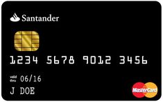 the mastercard credit card is shown