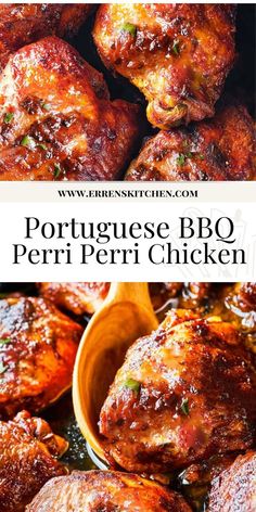 portuguese bbq peri peri chicken is an easy and delicious recipe that's ready in under 30 minutes