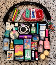 what’s in my bag (pt. 2!) mom friend, school bag or work bag essentials! #bag #whatsinmybag Things To Put In Your Purse For School, What’s In My Nurse Work Bag, Things To Pack In Your Bag, What I Pack In My Bag, Big Purse Essentials, Mom Of The Friend Group Bag Essentials, What To Pack For School Field Trip, Essentials School Bag, Things To Put In Your Bag For School