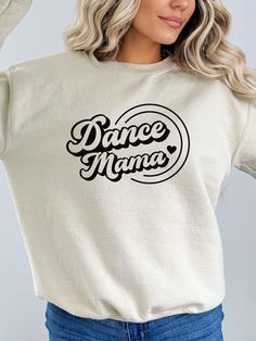 Dance Mom Gifts, Dance Hoodies, Dance Mom Shirts, Simple Dance, Dance Event, Dance Mom, Team Mom, Mom Hoodies, Dance Team